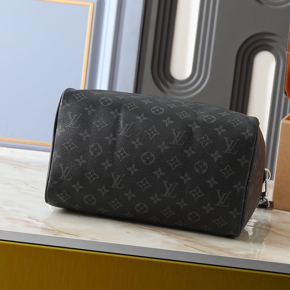 Louis Vuitton Speedy Soft 30 Monogram Black 30cm M15102 - Image 5
