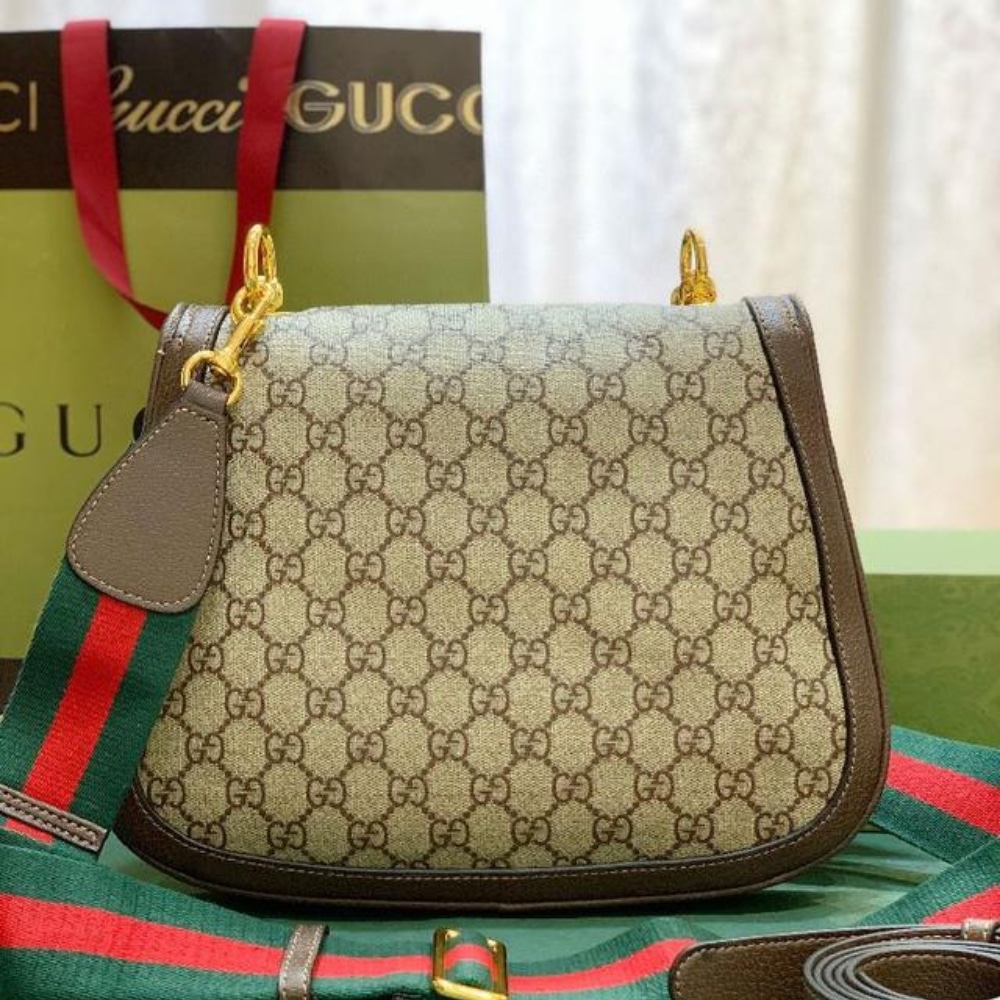 Gucci Blondie Medium Shoulder Bag Beige 29cm 699210 96iwg 8745 - Image 6