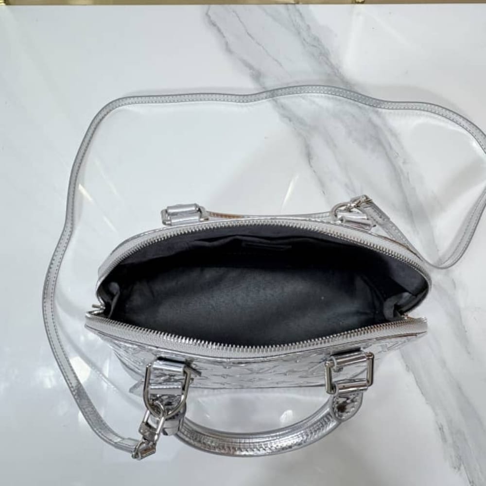 Louis Vuitton Alma BB Silver 23Cm - Image 9