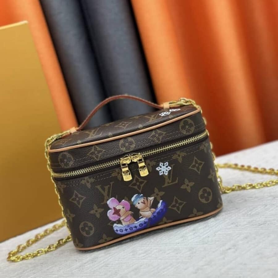 Alternative view of Louis Vuitton Nice Mini Toiletry Bag Pink 20Cm M26647