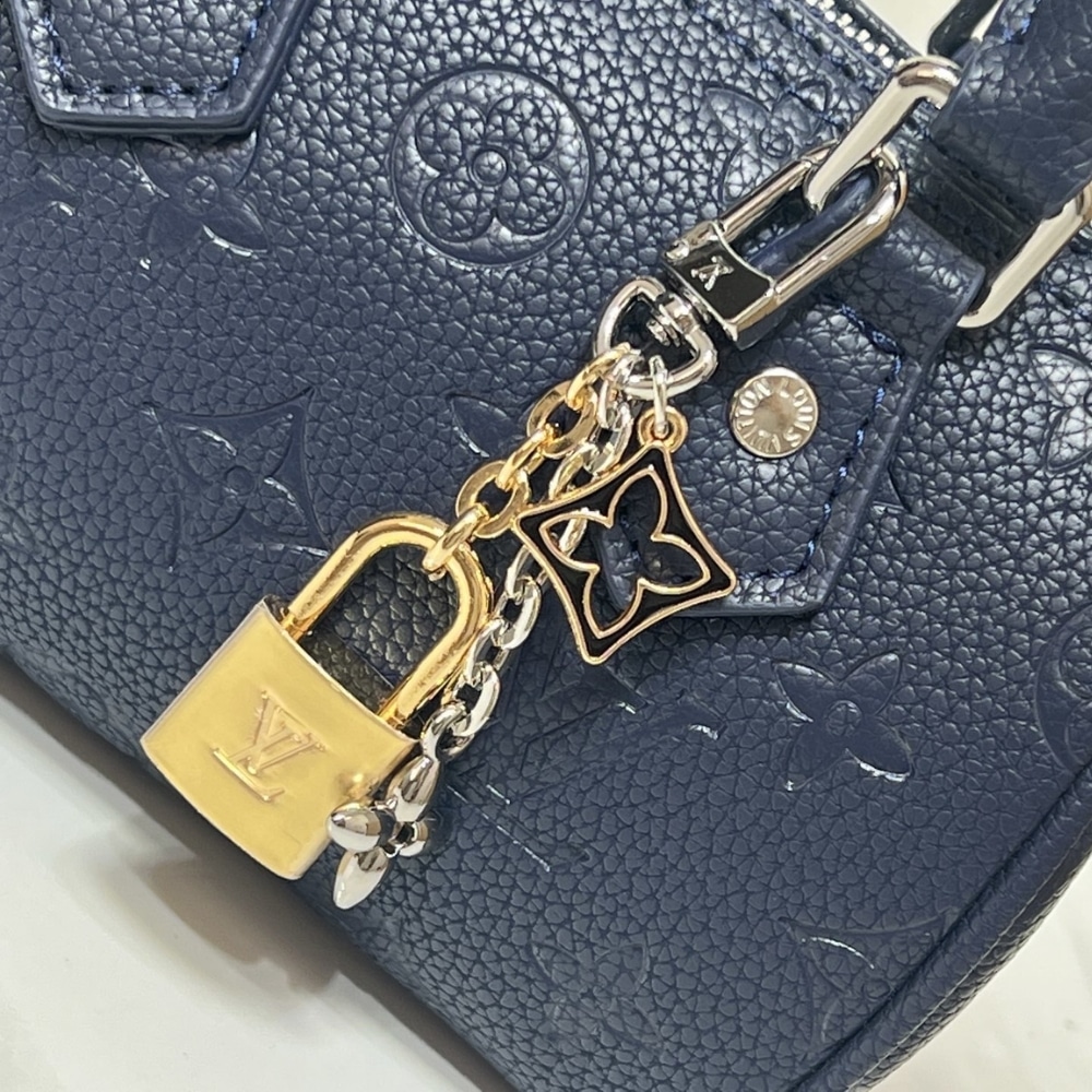 Louis Vuitton Nano Speedy Shimmery Ink 16Cm M26510 - Image 7