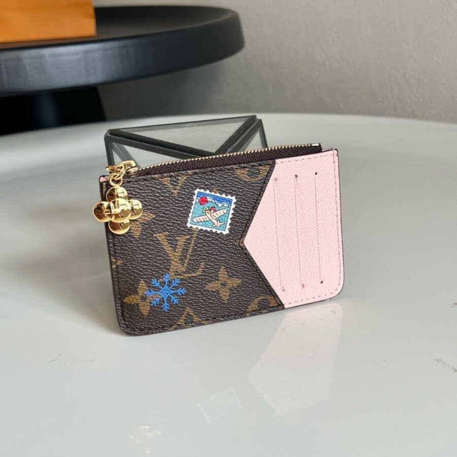 Alternative view of Louis Vuitton Romy Card Holder Monogram Snowy Pearl 12Cm M15333