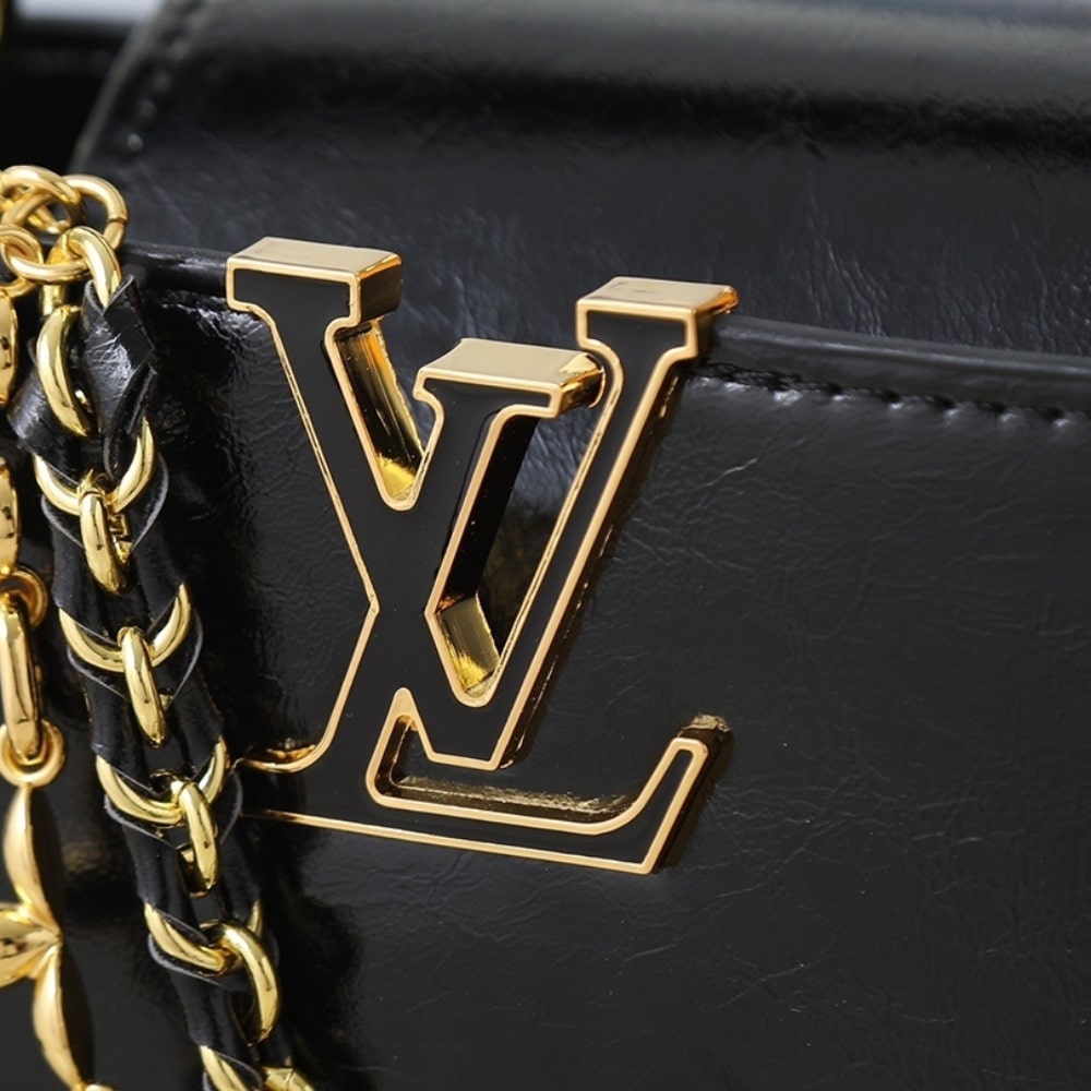 Louis Vuitton Capucines East West BB Black 26Cm M25492 - Image 6