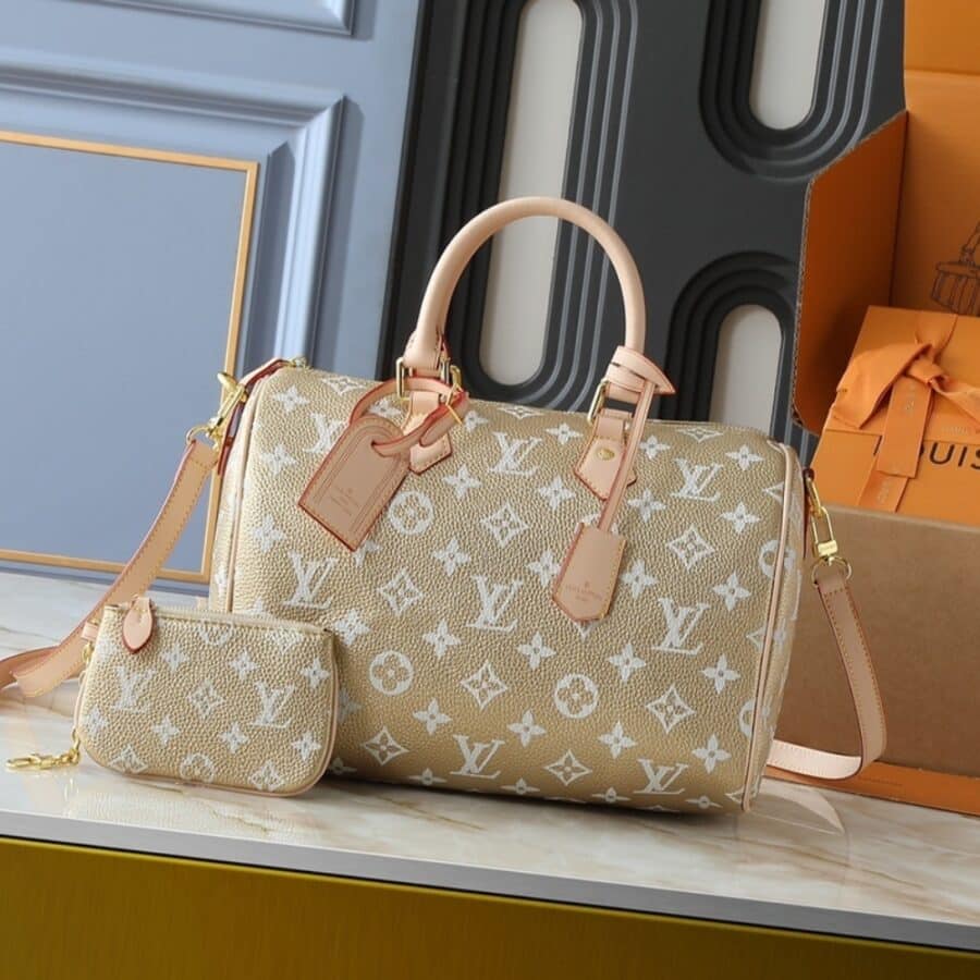 Alternative view of Louis Vuitton Speedy P9 Bandoulière 30 Kinsugi Gold 30Cm M15283