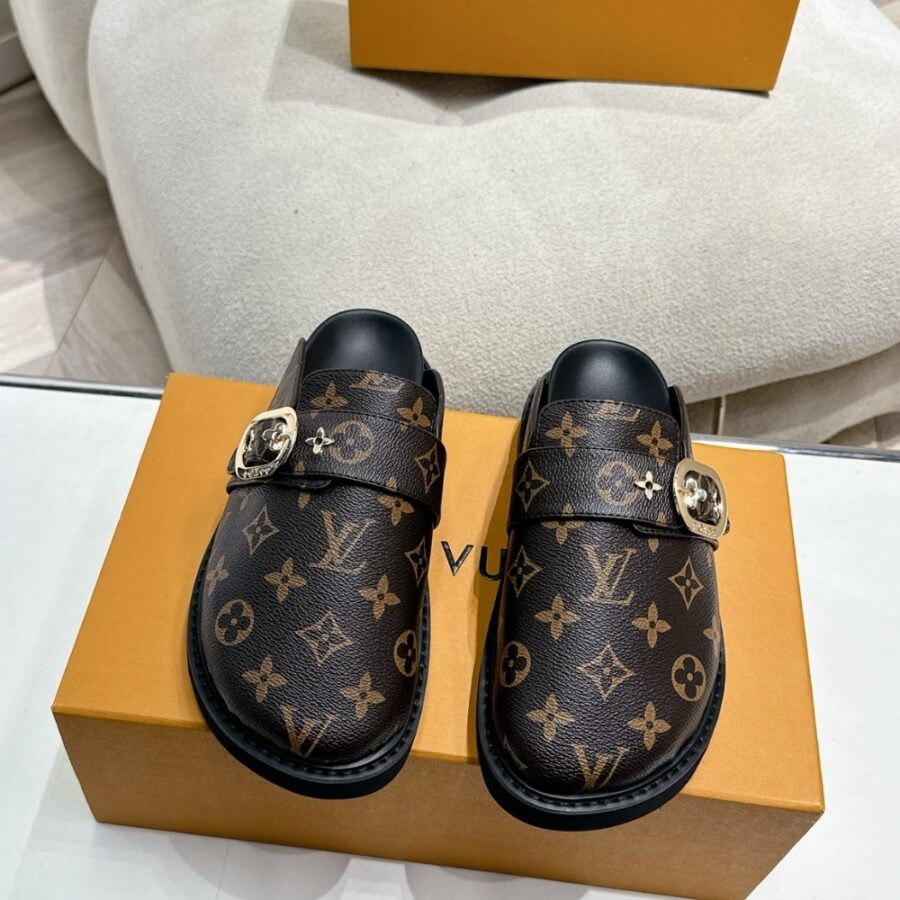 Alternative view of Louis Vuitton Cosy Flat Comfort Clog Cacao Brown 1Aaw6Q