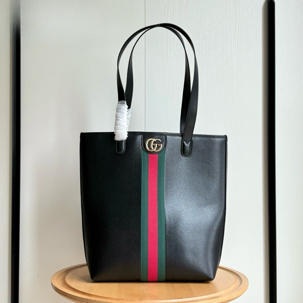 Gucci Ophidia Medium Tote Bag Black 36Cm 834465 AAE1A 1042 - Image 2