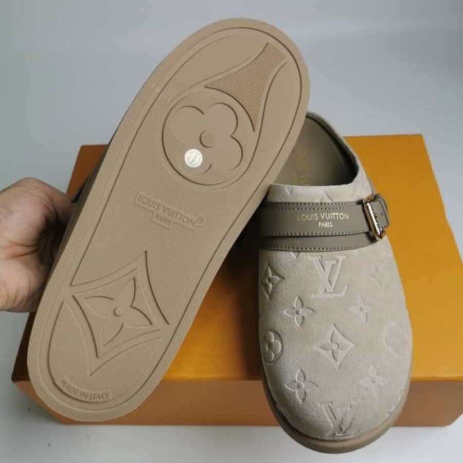 Alternative view of Louis Vuitton To Go Flat Comfort Clog Hazelnut Brown 1Ahlvs