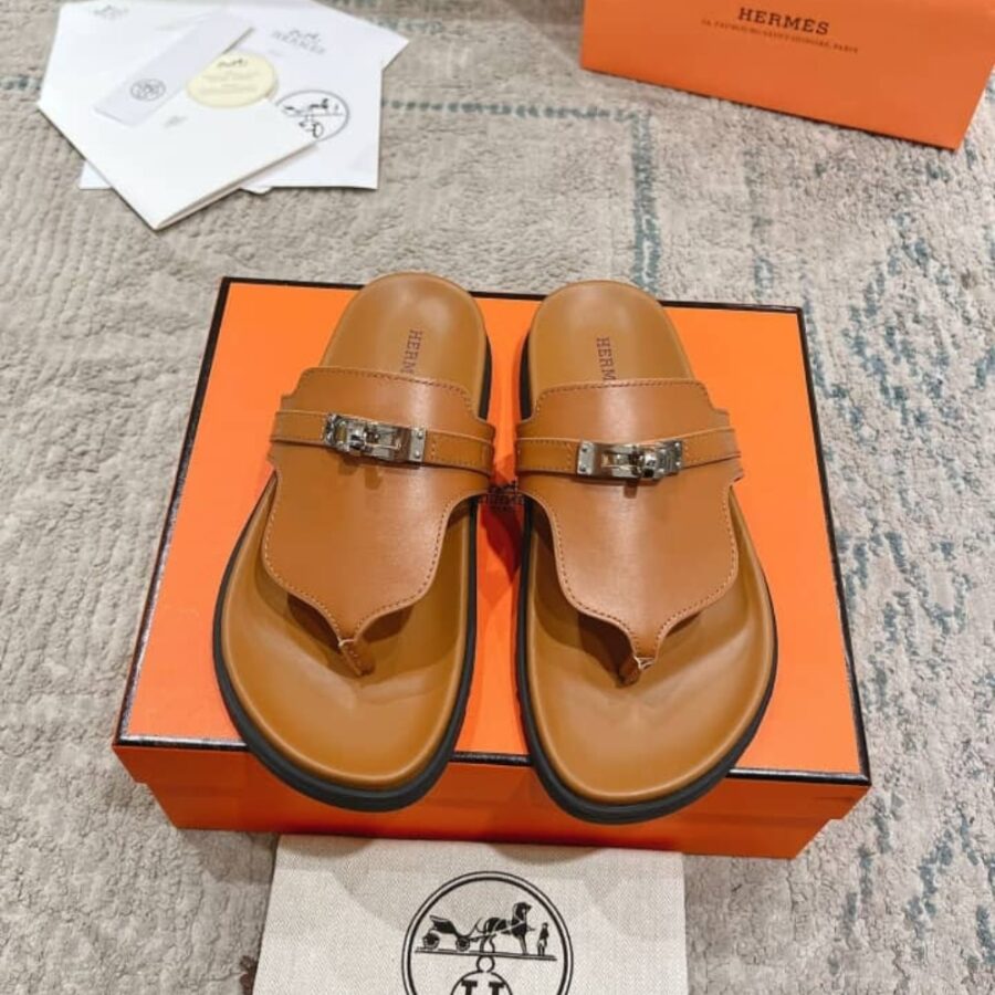 Alternative view of Hermes Empire Sandal Marron Glaise H221074Z 1V360