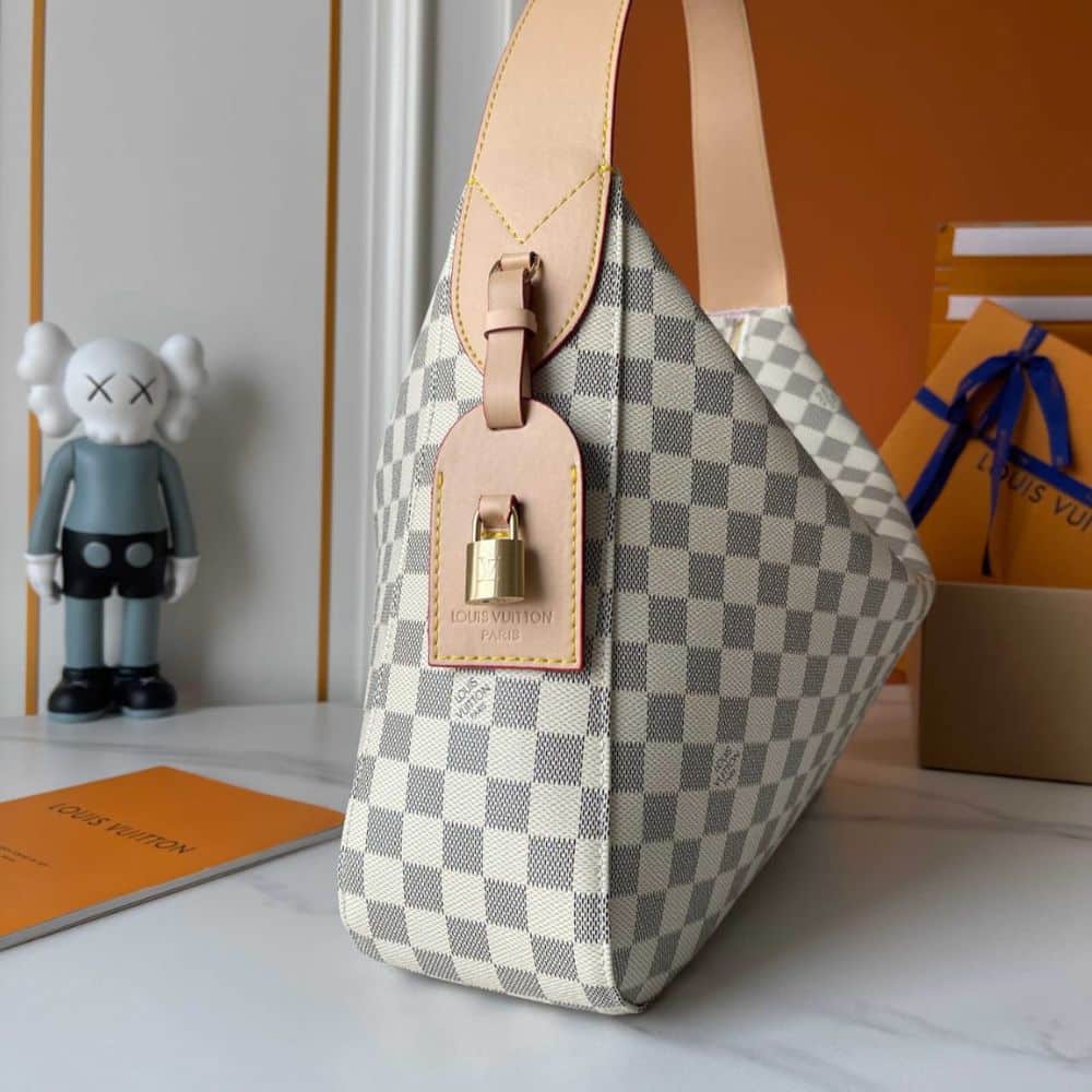 Louis Vuitton Slouchy MM Damier Azur 40Cm N00126 - Image 3