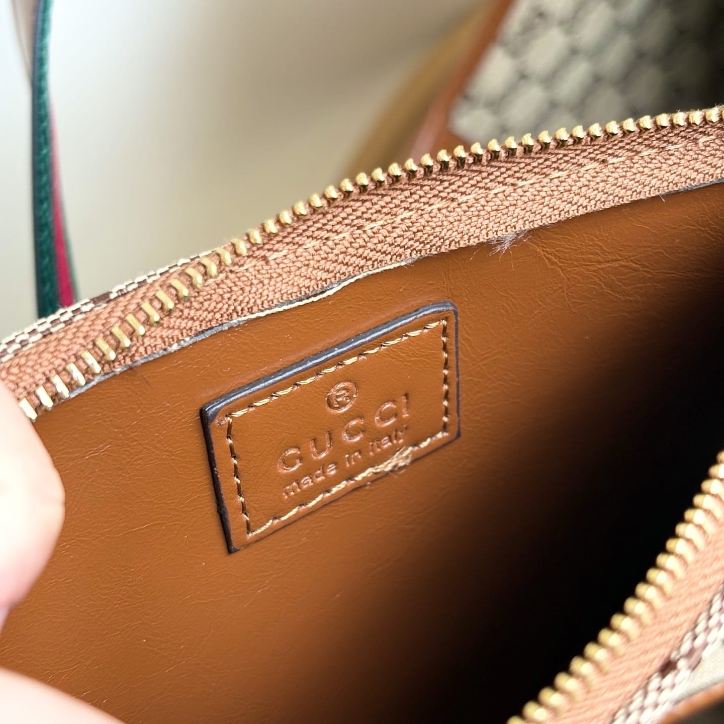 Gucci Giglio Large Tote Bag Dark Brown Leather 60Cm 853971 AAF2H 7645 - Image 8