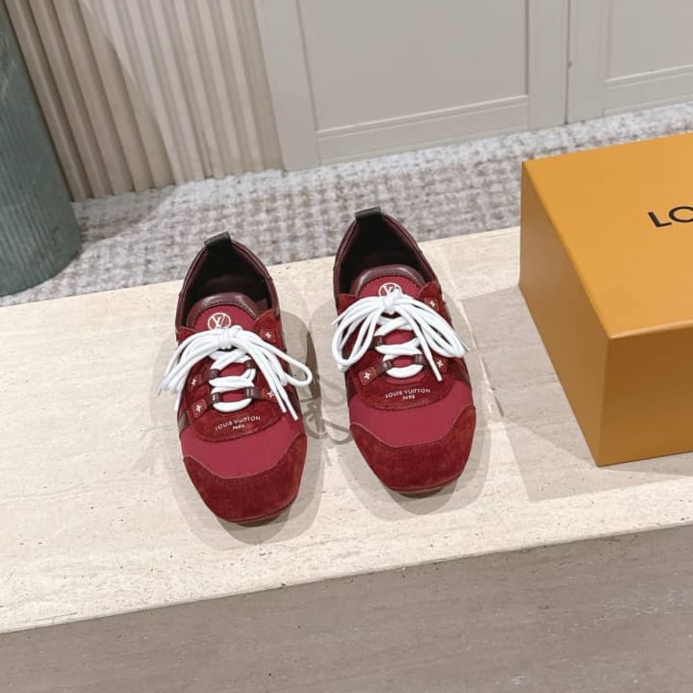 Louis Vuitton LV Sneakerina Bordeaux Red 1AIVJI - Image 9
