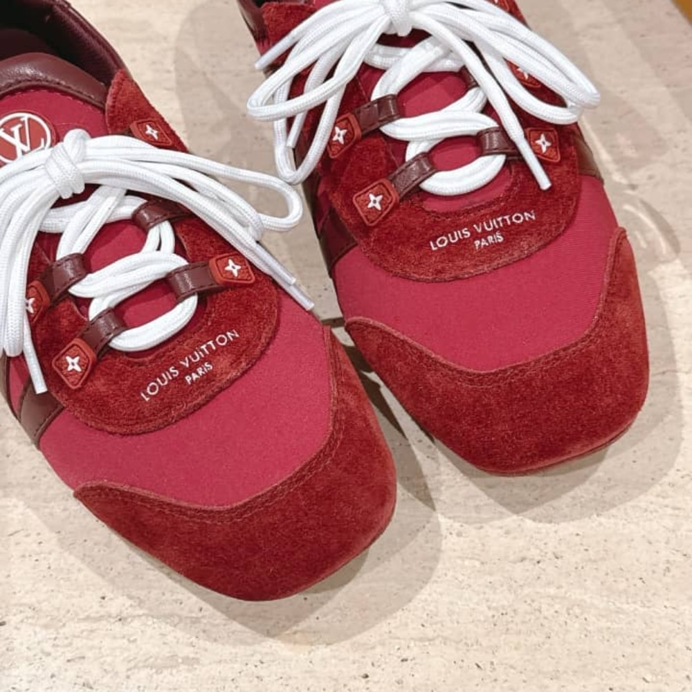 Louis Vuitton LV Sneakerina Bordeaux Red 1AIVJI - Image 7