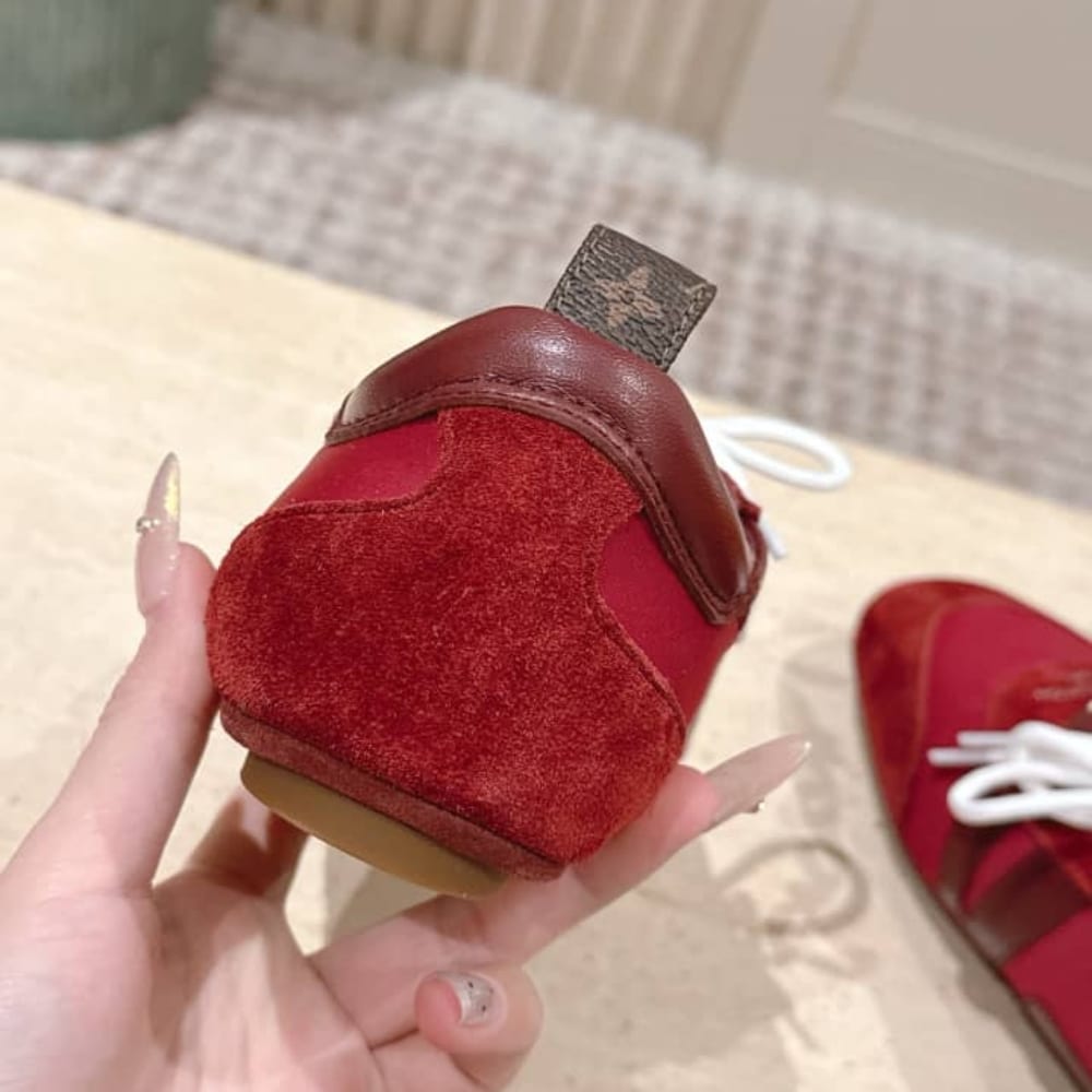 Louis Vuitton LV Sneakerina Bordeaux Red 1AIVJI - Image 3