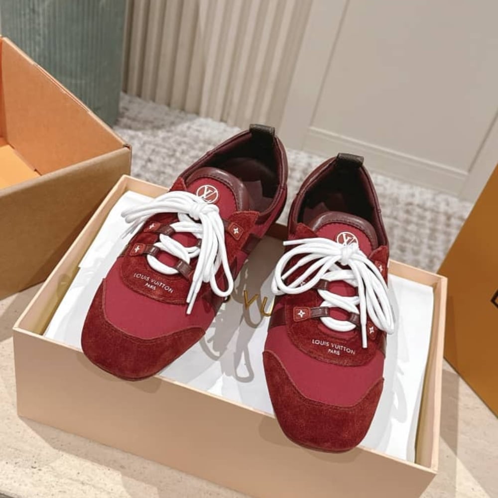 Louis Vuitton LV Sneakerina Bordeaux Red 1AIVJI - Image 10