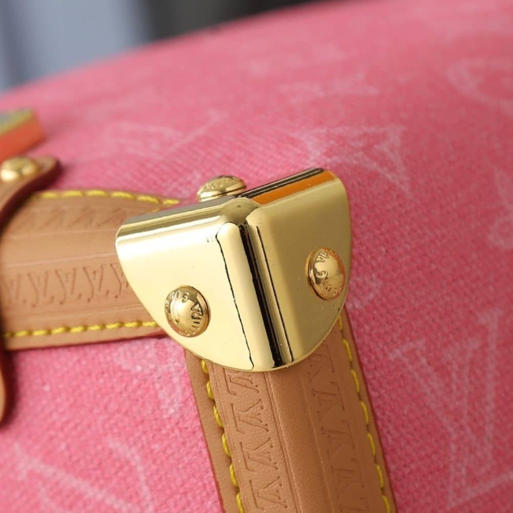 Louis Vuitton Side Trunk MM Monogram Origine Rose Ruban 23Cm - Image 6