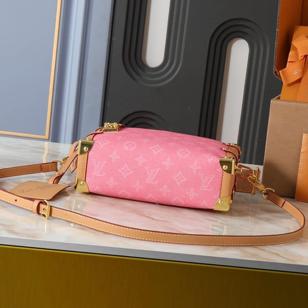 Louis Vuitton Side Trunk MM Monogram Origine Rose Ruban 23Cm - Image 8