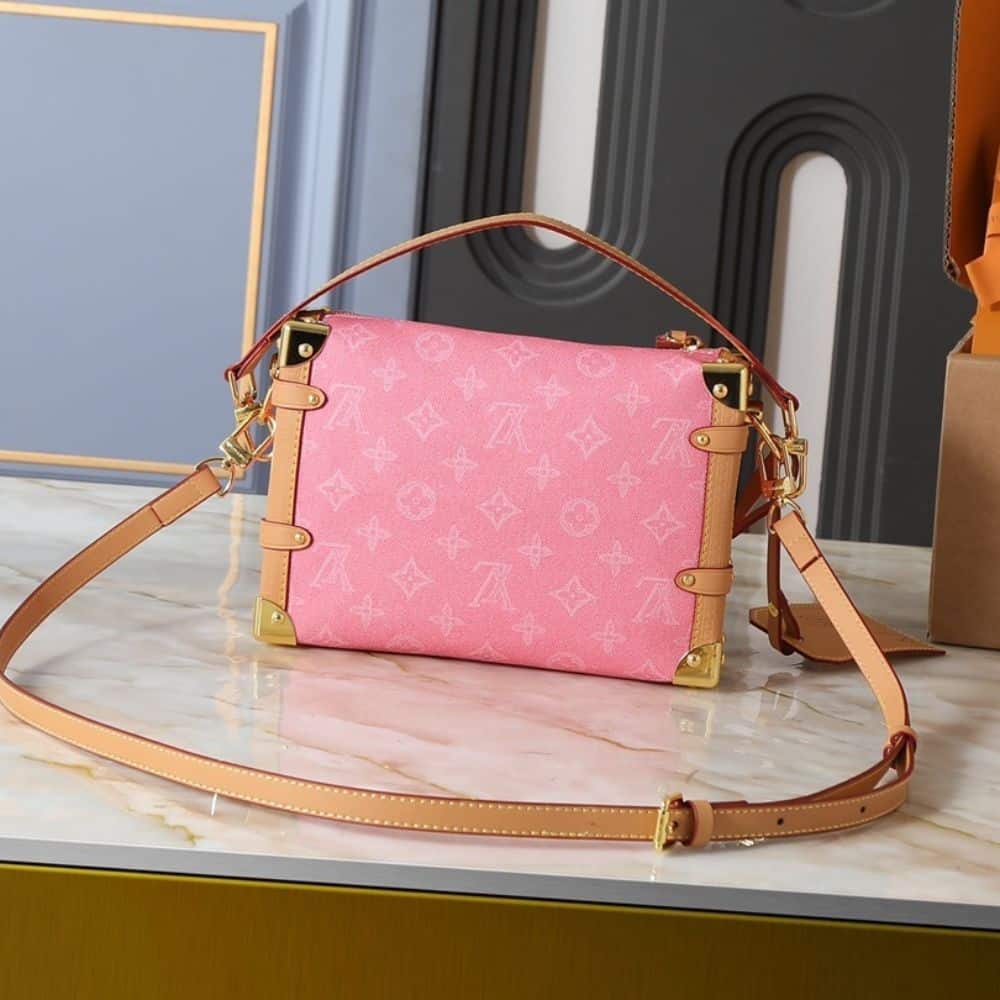 Louis Vuitton Side Trunk MM Monogram Origine Rose Ruban 23Cm - Image 3