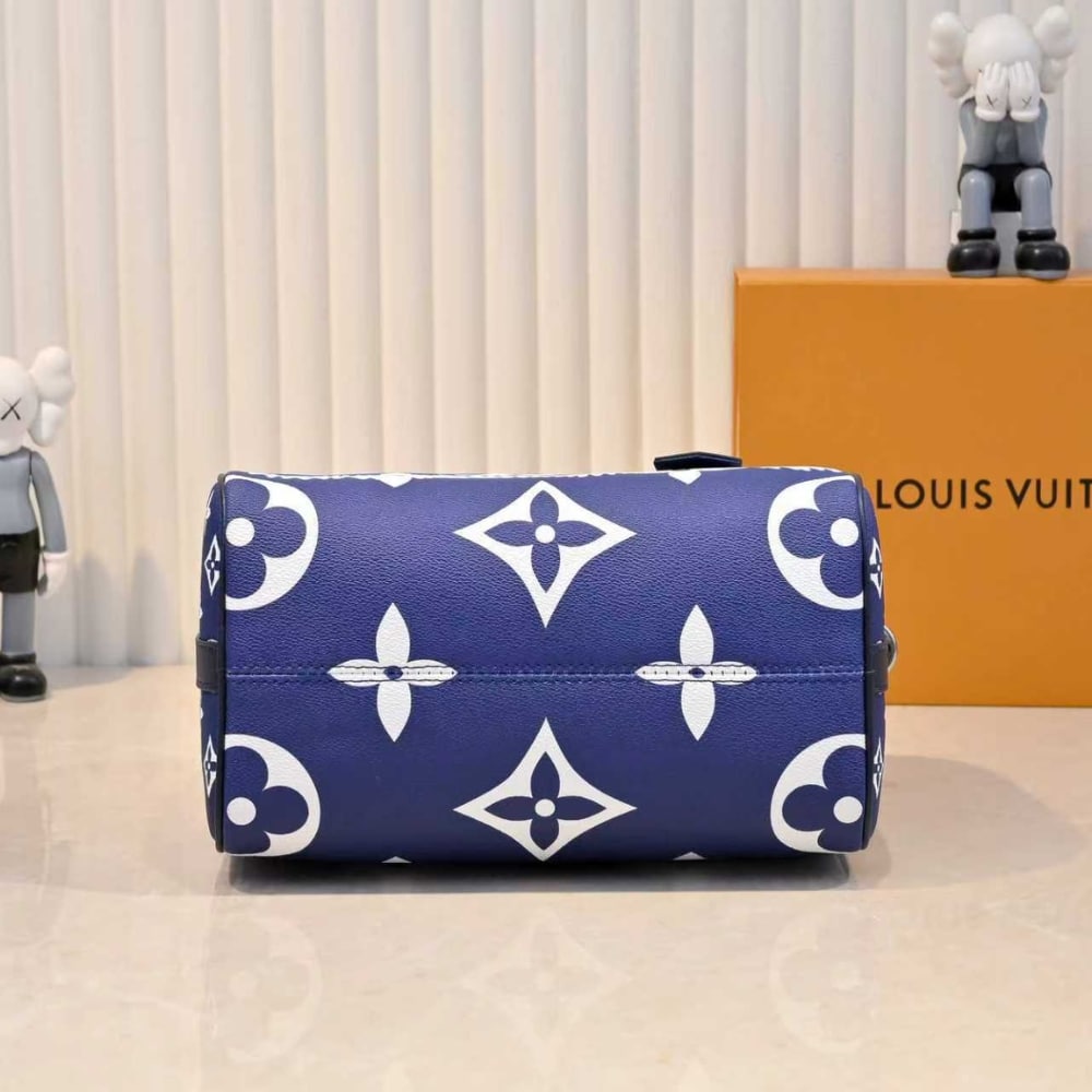 Louis Vuitton Speedy Bandouliere 30 Monogram Escale Canvas Blue 25cm - Image 4