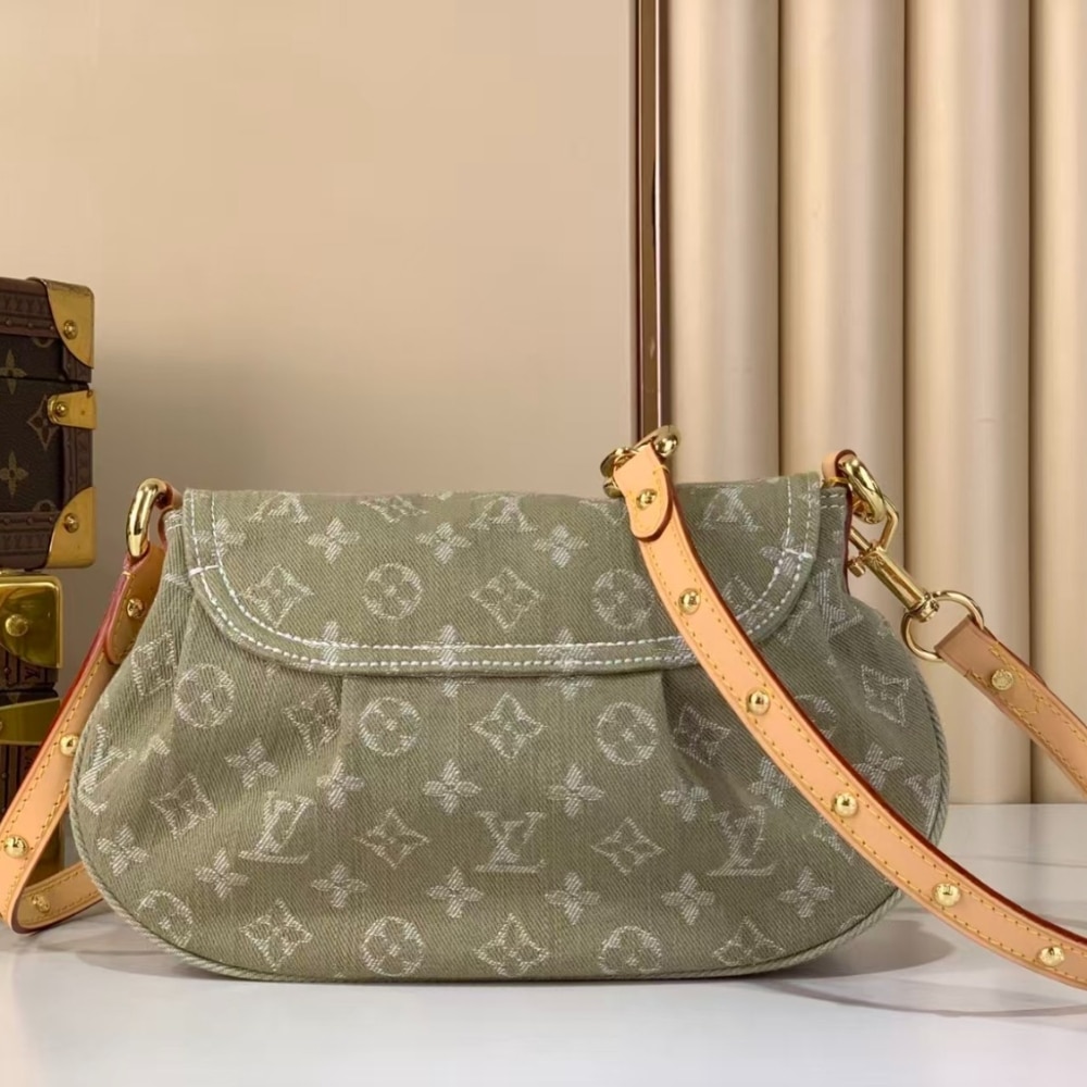 Louis Vuitton Sunset Khaki Denim 27cm M27210 - Image 5