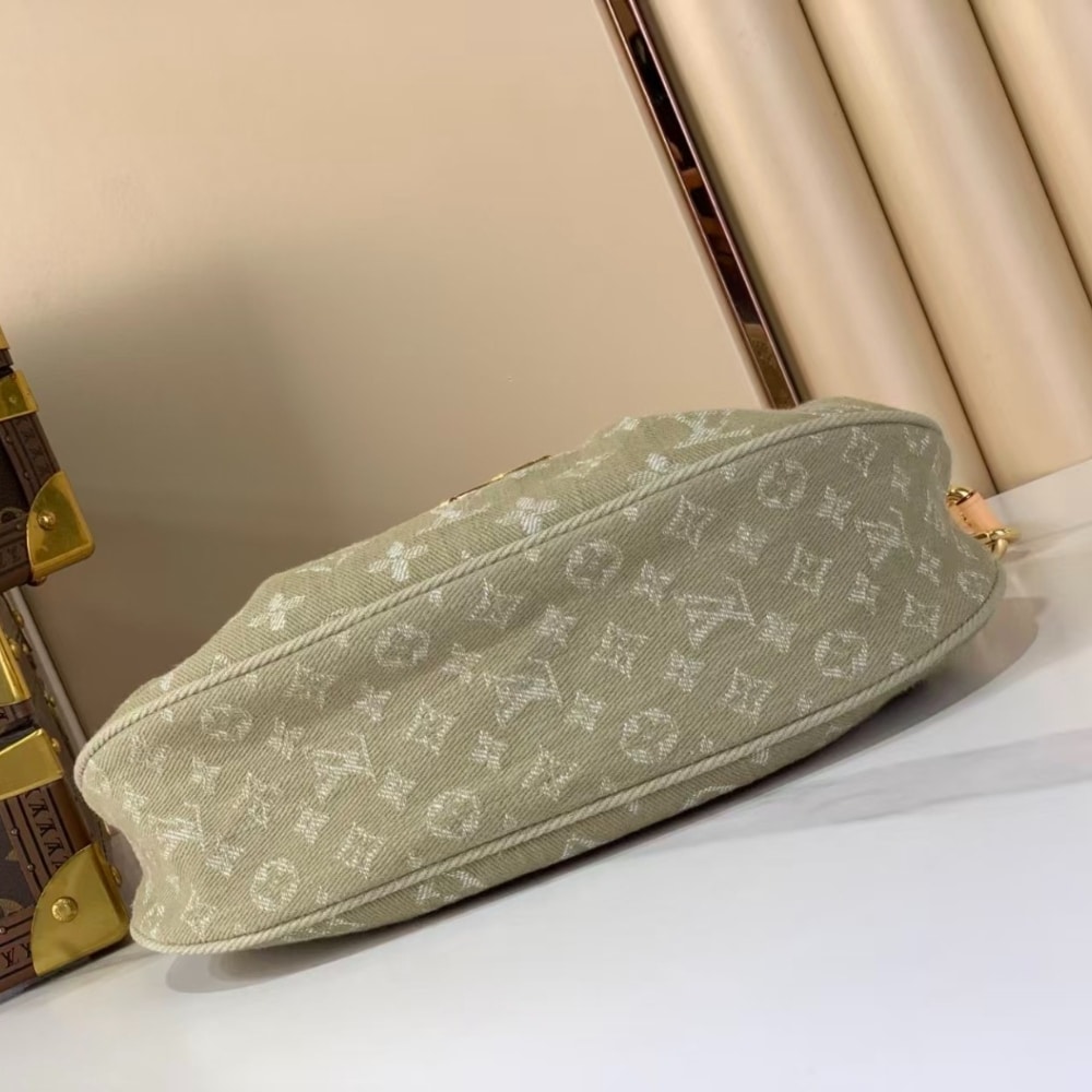 Louis Vuitton Sunset Khaki Denim 27cm M27210 - Image 8