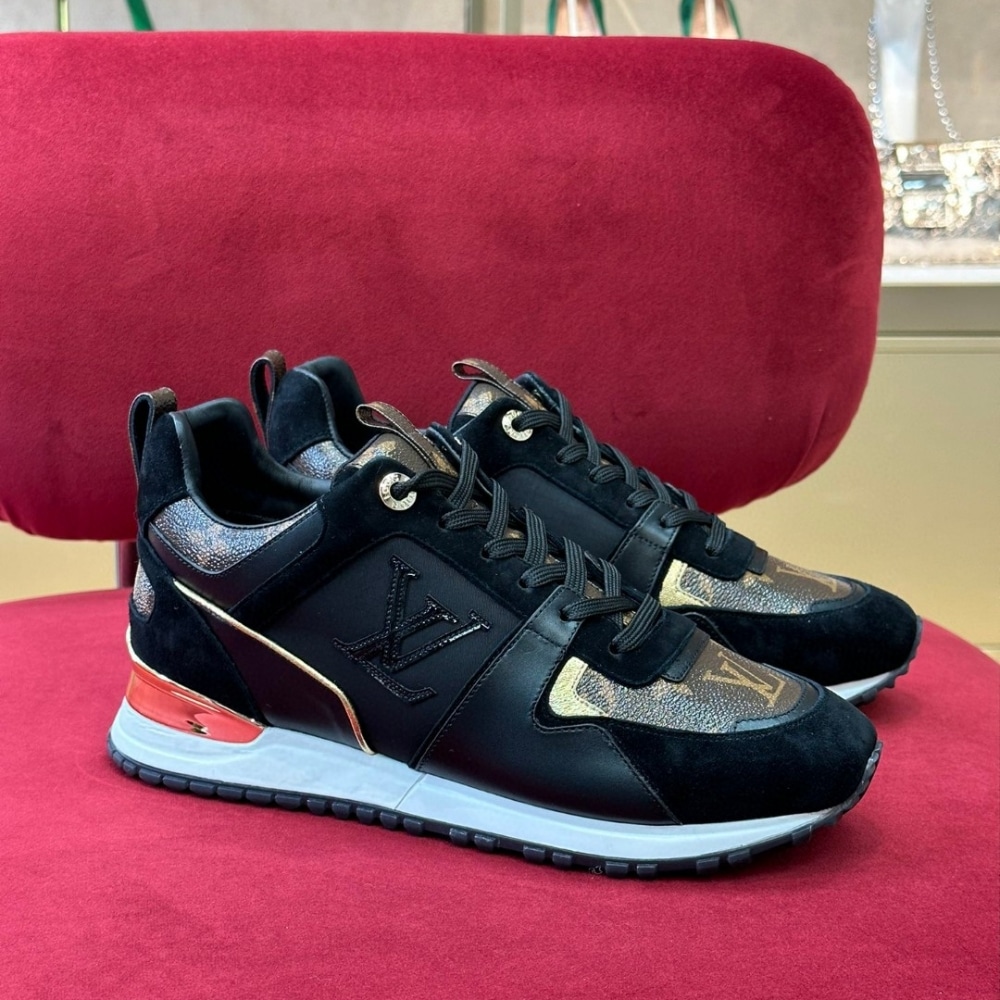Louis Vuitton Neo Run Away Sneaker Black 1AAP3E - Image 2