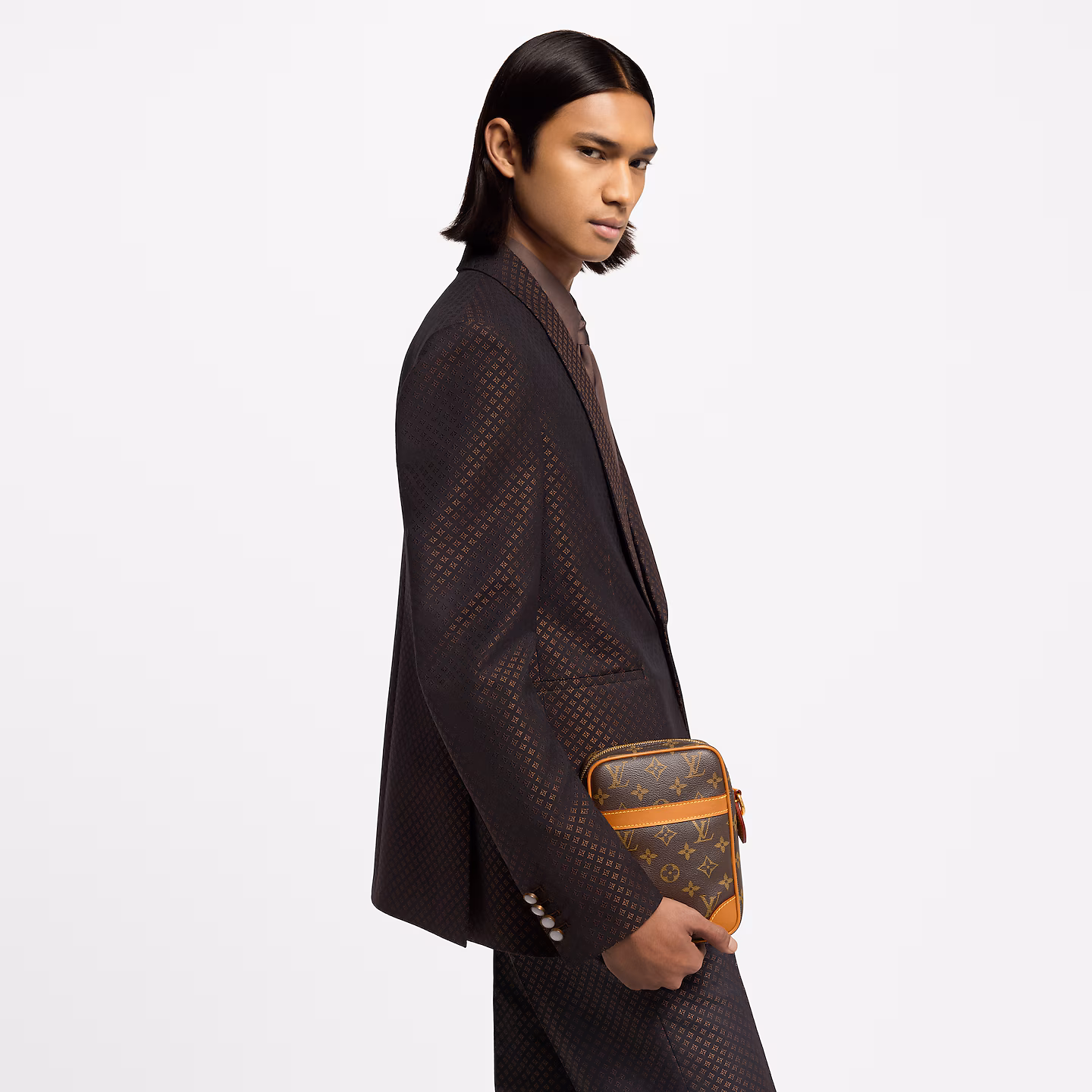 Louis Vuitton Danube Monogram Brown 21cm M14013 - Image 9